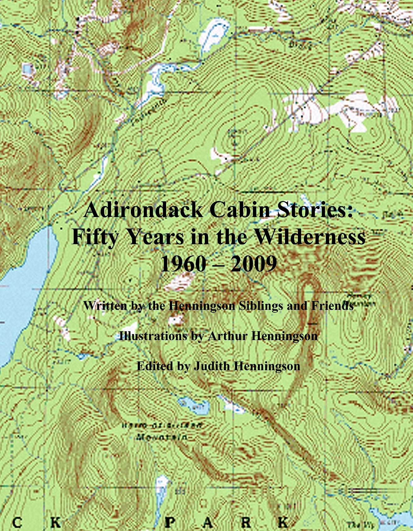 Adirondack cabin stories front cover