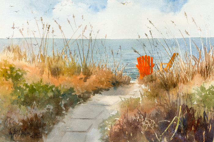 beach chairs