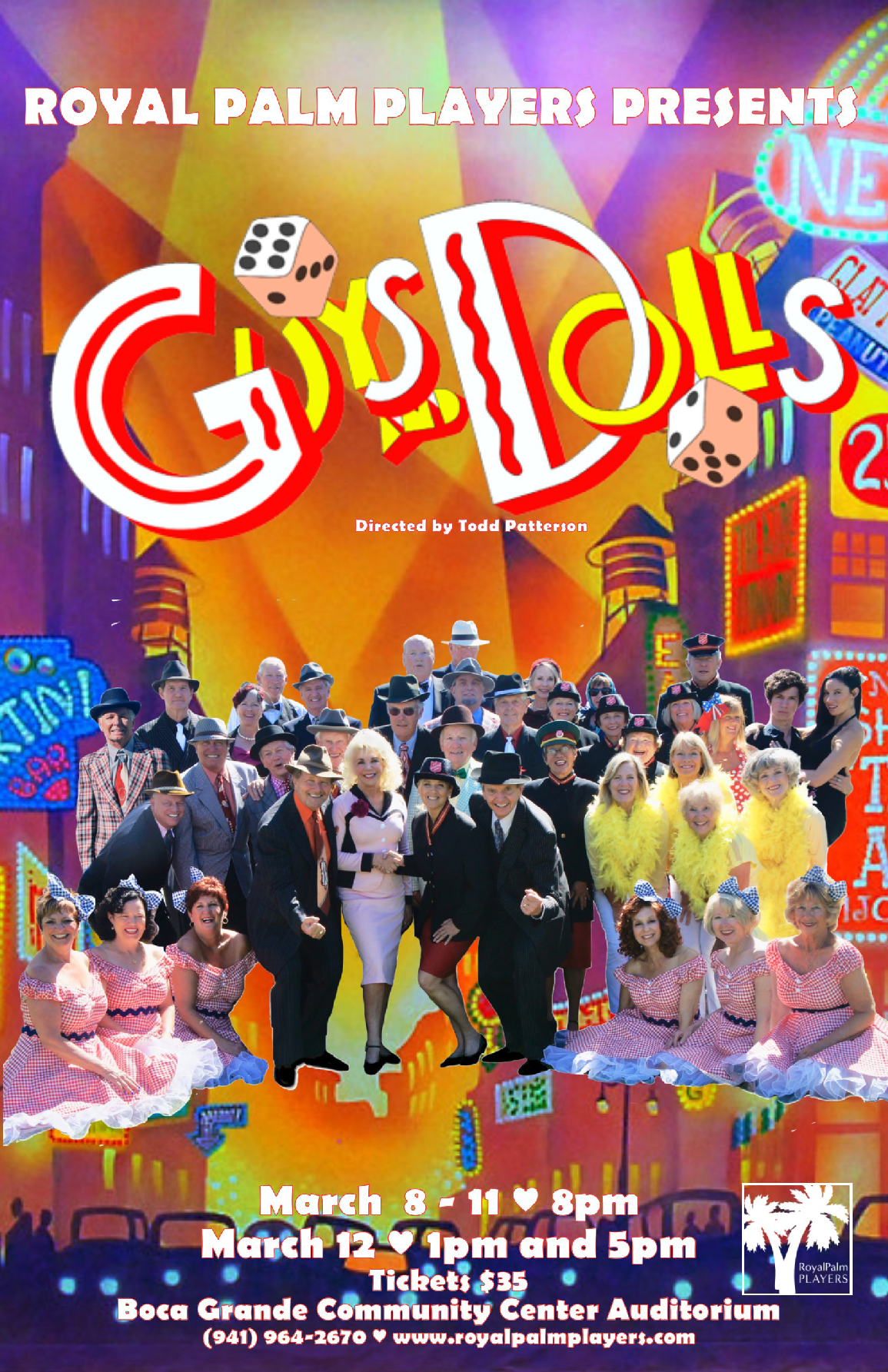 guys and dolls poster